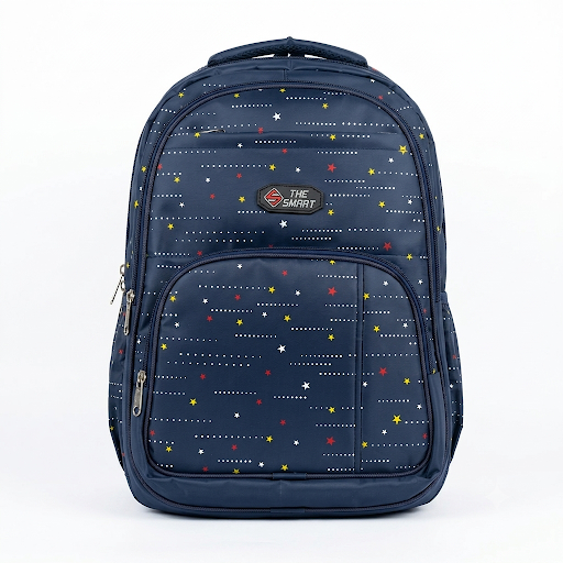Star Print Kids School Backpack