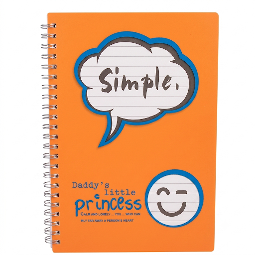 An An Culture Spiral Notebook (No. 25100-67) – 143x205mm