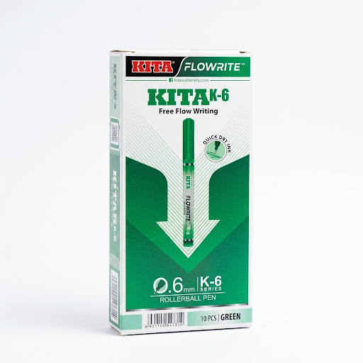 KITA Flowrite K-6 Rollerball Pen - Box of 10