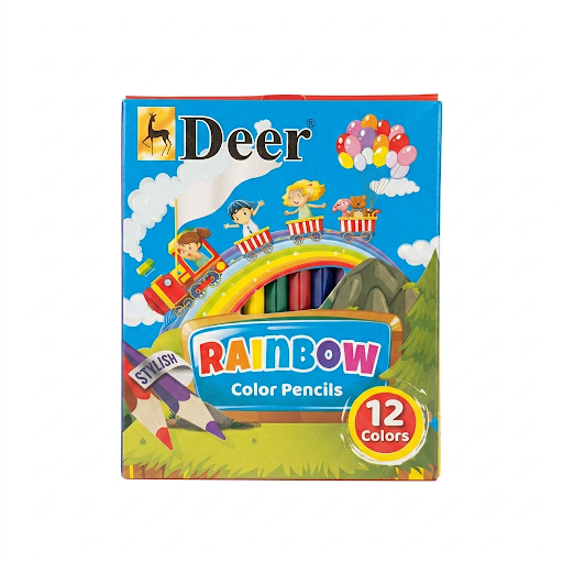 Deer Rainbow colo pencil 12 color set