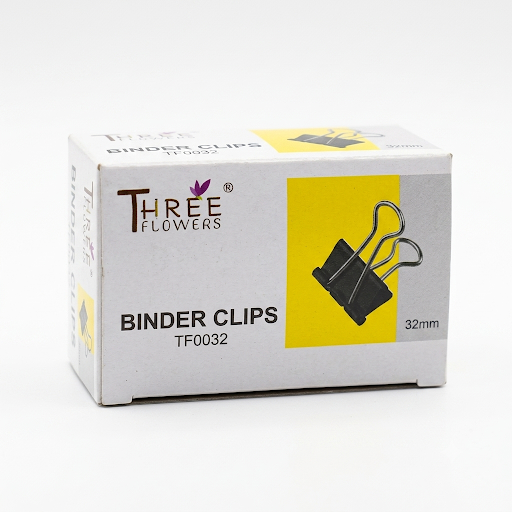 Binder Clips pkt 12pcs