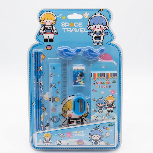Cute Cartoon Kids Stationery Gift Set