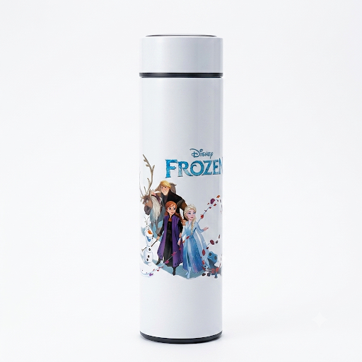 Character Print Smart Temperature Display Bottle