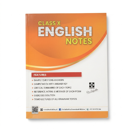 Class X English Notes – Dr. Saifuddin