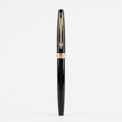 Elegant Crystal Fountain Pen