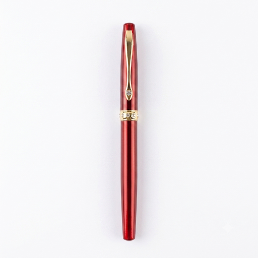 Elegant Crystal Fountain Pen