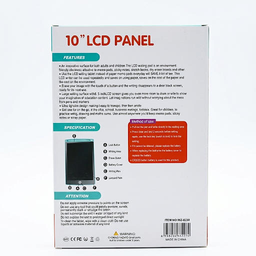 LCD Writing Tablet – Digital Drawing & Memo Pad (Kids)