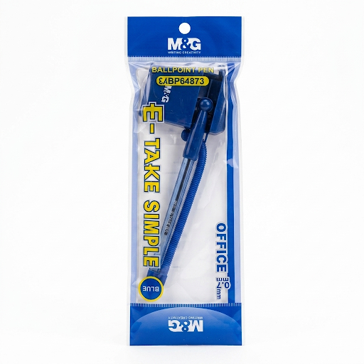 M&G E-Take Office Stand Pen with Tether Cord