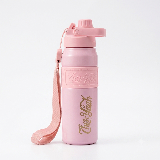 Oceans Sports Water Bottle – Leak-Proof Flip Cap with Carry Loop