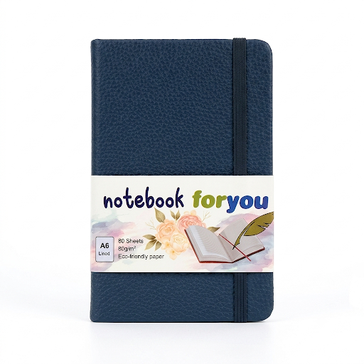Notebook For You – A6 Lined Notebook, 80 Sheets