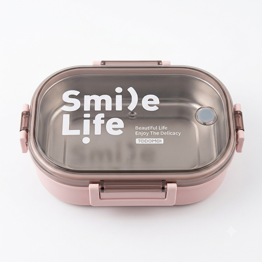 Smile Life Stainless Steel Lunch Box – 710ml