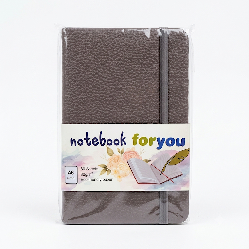 Notebook For You – A6 Lined Notebook, 80 Sheets