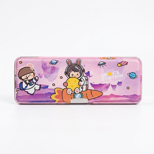Character Pencil Box with Sharpener