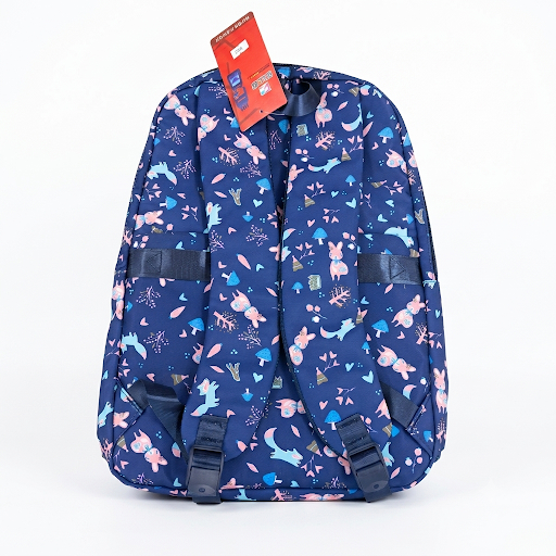 BSXIONG Fashion Bunny & Fox Print Backpack