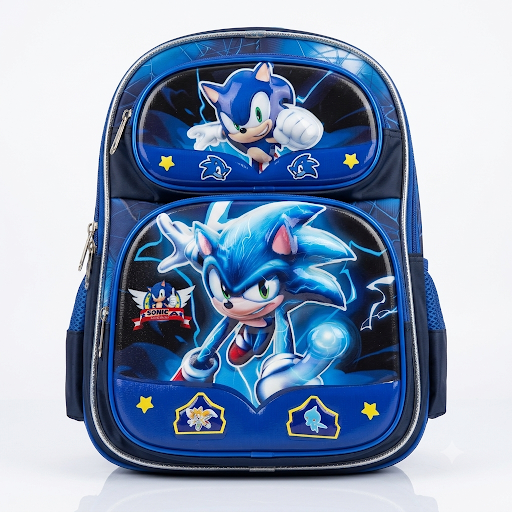 Kids Cartoon Print School Backpack – 3 Design Options