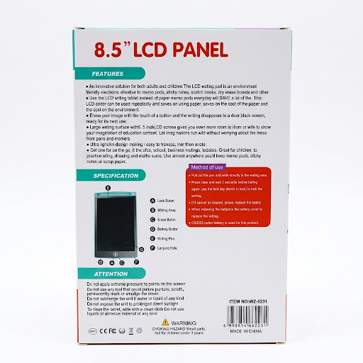 LCD Writing Tablet – Digital Drawing & Memo Pad (Kids)