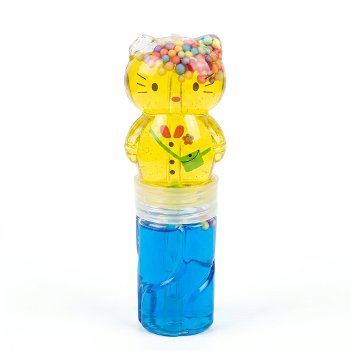 Hello Kitty Glitter Slime Bottle Toy (Bead Filled)