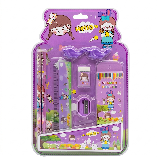 Cute Cartoon Kids Stationery Gift Set