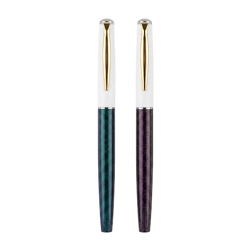 Premium Glitter Sparkle ink Pen with Gold Clip
