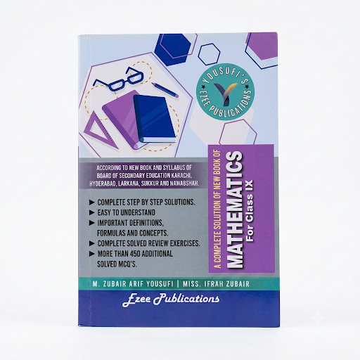 Yousufi's Ezee Mathematics Complete Solution for Class IX