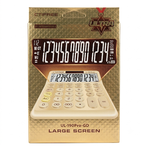 Ctifree Ultra UL-190 Pro-GD Large Screen Calculator