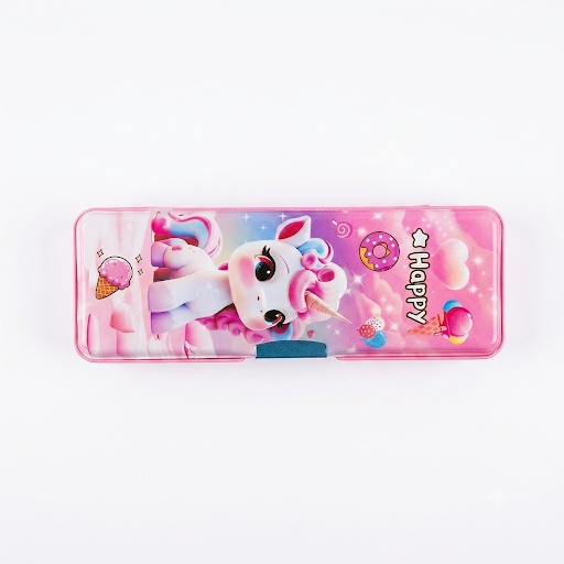 Character Pencil Box with Sharpener