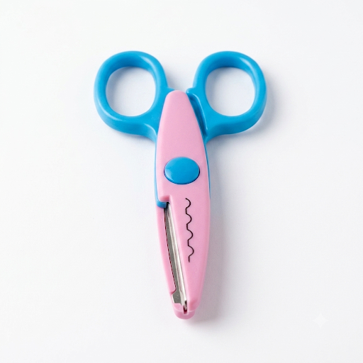 Kids Craft Pattern Scissors (Wave Edge)