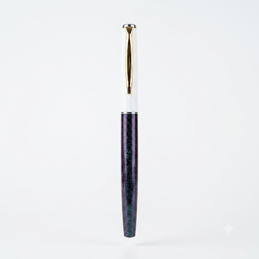 Premium Glitter Sparkle ink Pen with Gold Clip