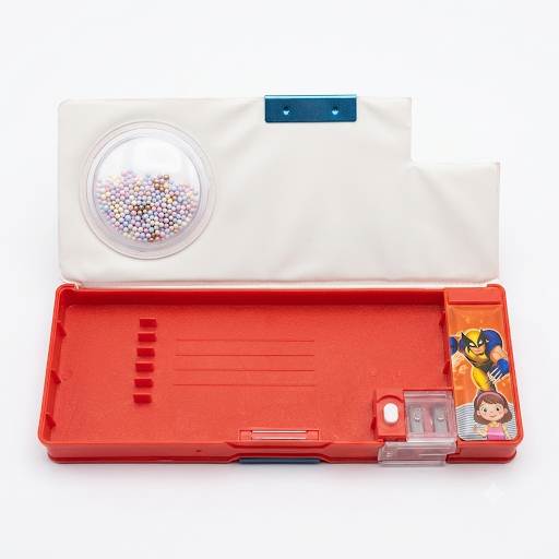 Pencil Box with Bead Window