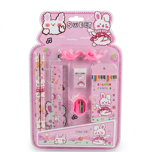 Cute Cartoon Kids Stationery Gift Set