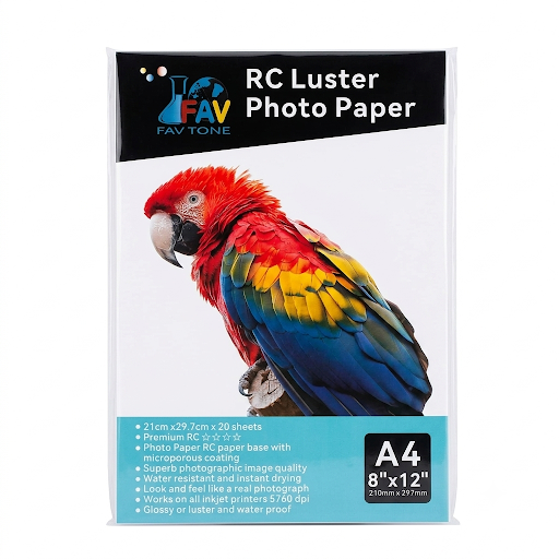 FAV Tone RC Luster Photo Paper A4 (20 Sheets)