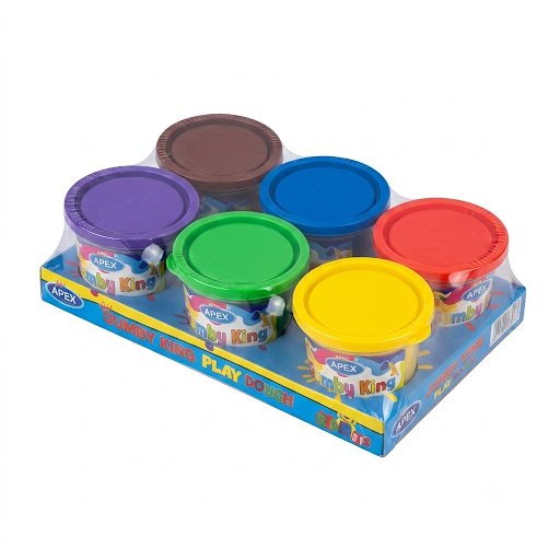 Apex Gumby King Play Dough - 6 Pack