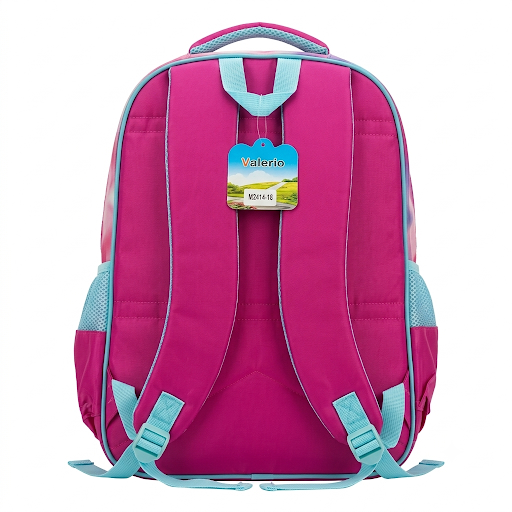 Kids Cartoon Print School Backpack – 2 Design Options (Red Series)