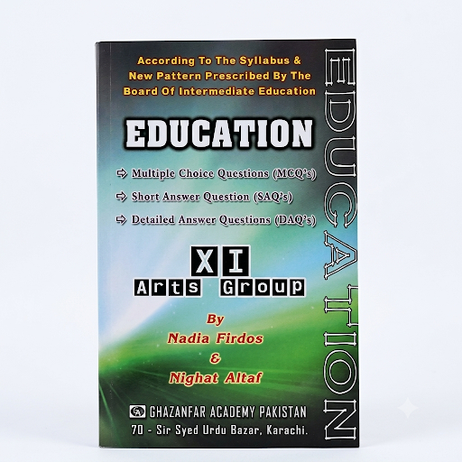 Education (Arts Group) - Class 11 Guide - Nadia Firdos & Nighat Altaf
