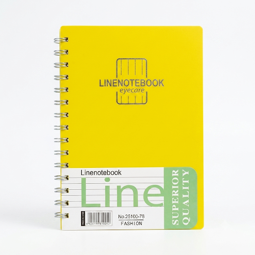 Linenotebook Eyecare Fashion Spiral Notebook (No. 25100-78)