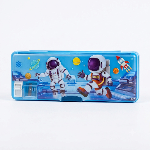 Character Pencil Box with Sharpener