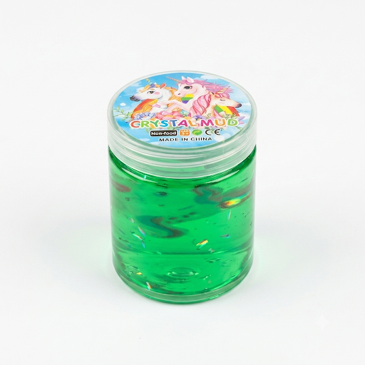 Crystal Mud Unicorn Slime – Non-Food Kids Craft Putty