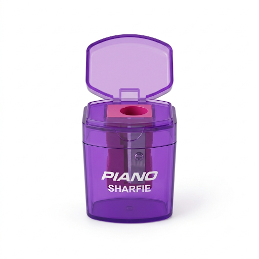 Single Hole Pencil Sharpener with Cover