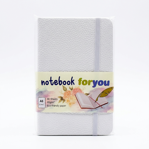 Notebook For You – A6 Lined Notebook, 80 Sheets