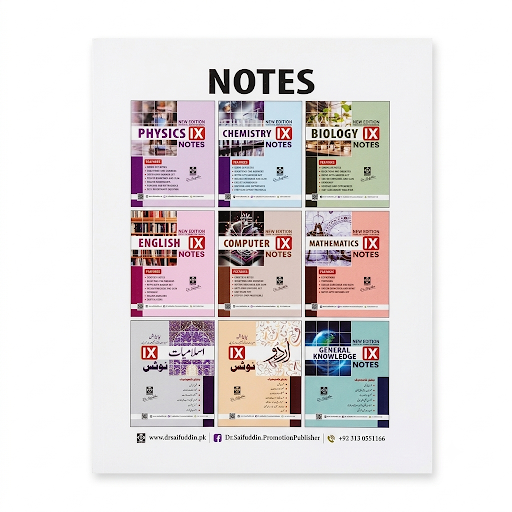 Chemistry IX Notes New Edition – Dr. Saifuddin