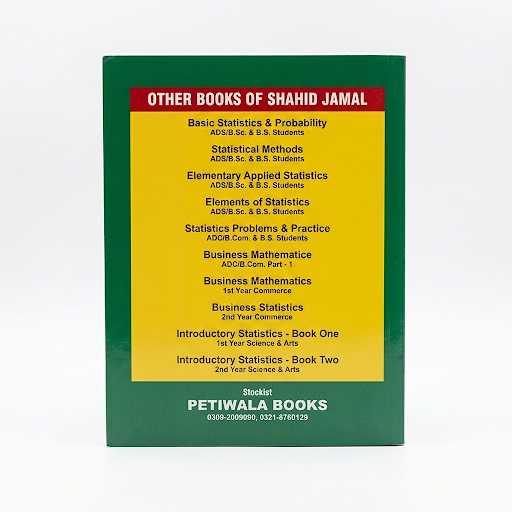 Introductory Statistics Book-Two - Shahid Jamal - For Class XII
