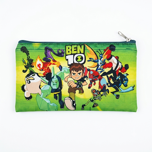 Kids Cartoon Print Pencil Pouch