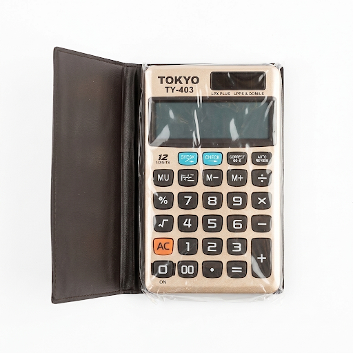 Tokyo TY-403 12 Digit Check & Correct Calculator