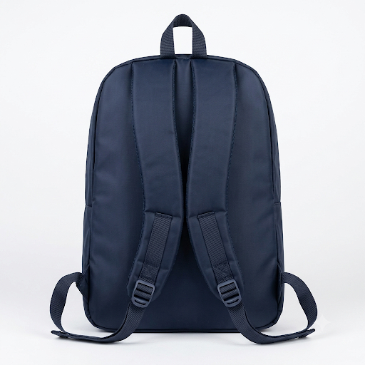 The Smart Backpack – Navy Heart & Star Print