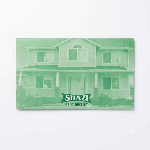 Shazi Rent Receipt Book