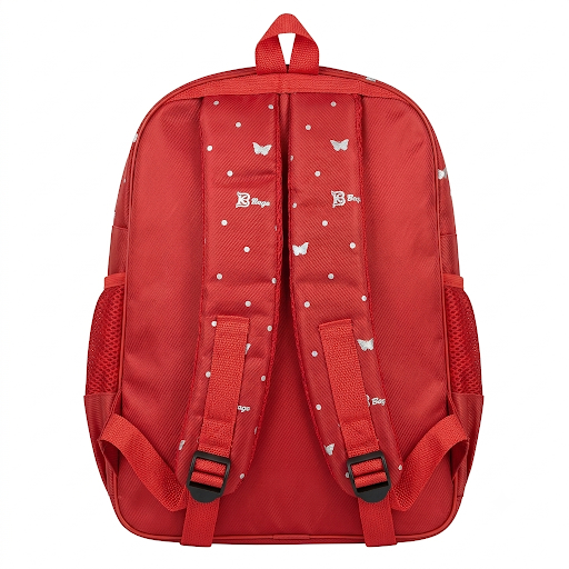 B Bags Kids Backpack – Butterfly & Polka Dot Print