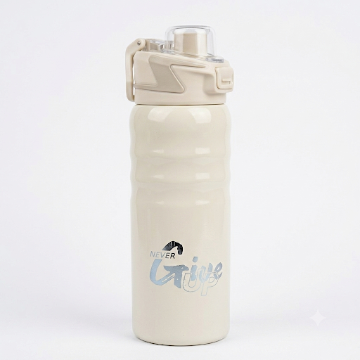 Never Give Up Sports Water Bottle