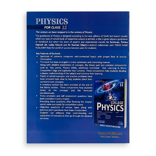 College Physics for Class 11 – Feroz Nasir Publisher