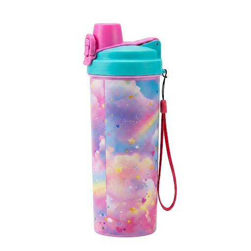 Kids Character Print Water Bottle