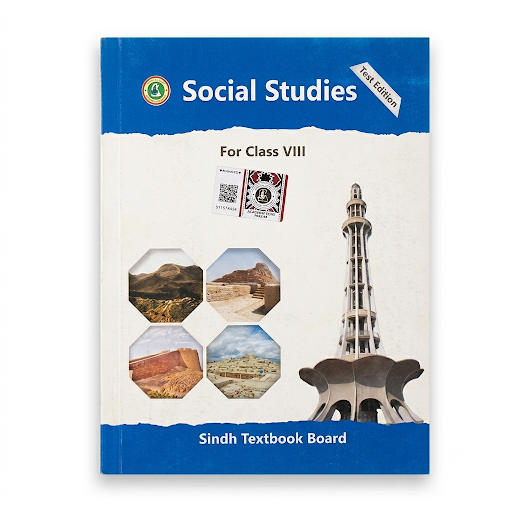Social Studies - For Class VIII (Sindh Textbook Board, Test Edition)